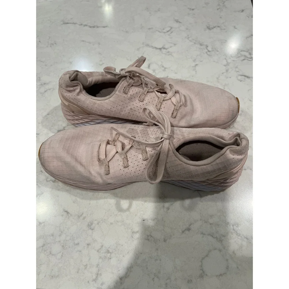 NOBULL Women’s Ripstop Runner Lace Up Athletic‎ Running Sneakers Size 11 Pink